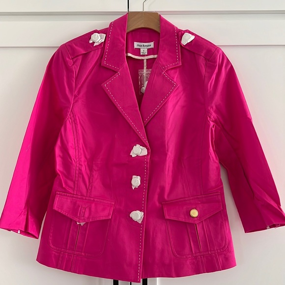 Joan Rivers Jackets & Coats Nwt Joan Rivers March Into Style